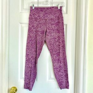 Lululemon Align Leggings 25 Floral Design